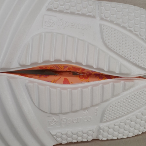 *SOLD*Spenco Floral Fusion Women's Slide Sandals Size 10 Wide - Picture 6 of 10